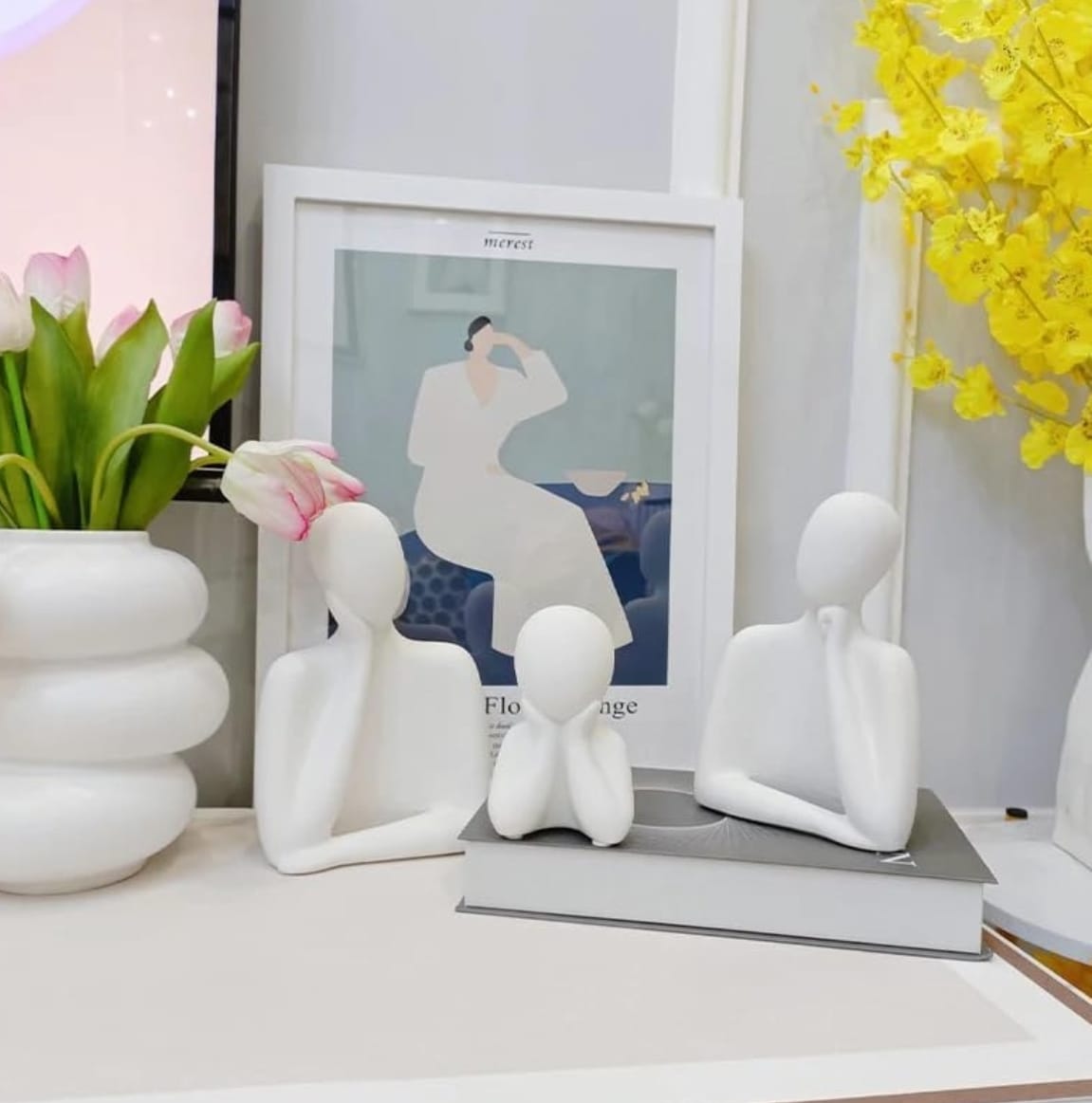 Artisanal Family Think Piece - Ceramic Sculpture Set