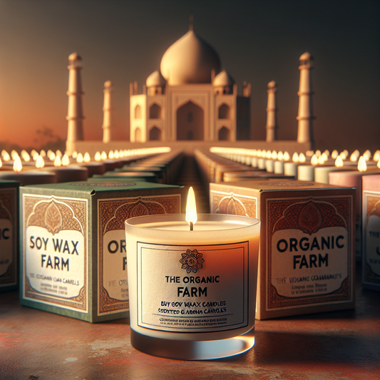 Buy Soy Wax Candles by The Organic Farm in India – Scented and Aroma Candles