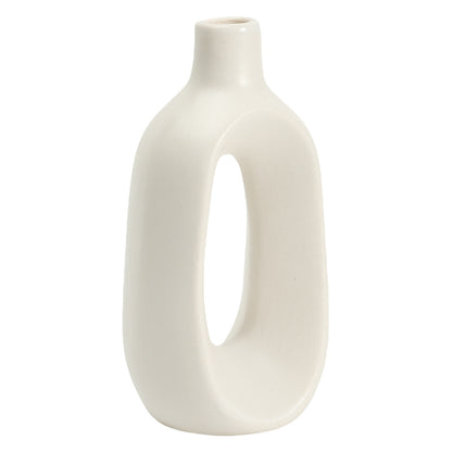 Classic Artisanal Small Vase - Elegant Home Decor Accent